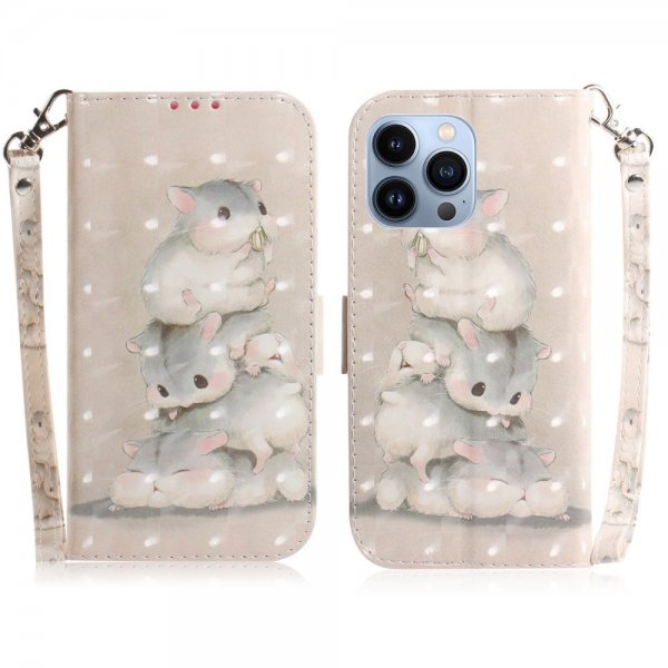 iPhone 14 Pro Max Etui Motiv Hamstre