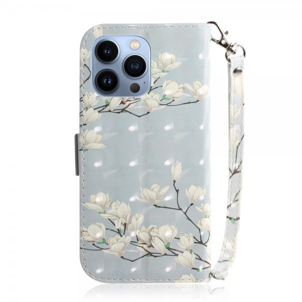 iPhone 14 Pro Max Etui Motiv Magnolia