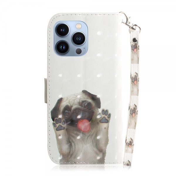 iPhone 14 Pro Max Etui Motiv Mops