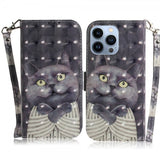 iPhone 14 Pro Max Etui Motiv Svart Katt