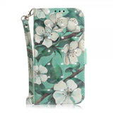 iPhone 14 Pro Max Etui Motiv Hvit Blomster