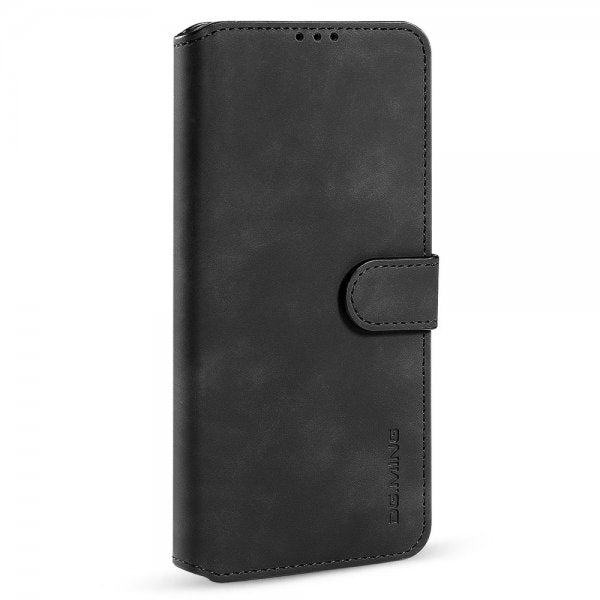 Dg.Ming iPhone 14 Pro Max Etui Retro Svart