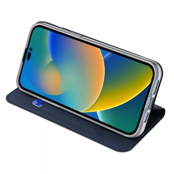 Dux Ducis iPhone 14 Pro Max Etui Skin Pro Series Blå