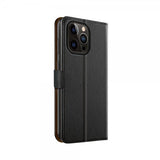 Xqisit iPhone 14 Pro Max Etui Slim Wallet Selection Svart