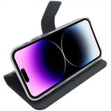 Celly iPhone 14 Pro Max Etui Wally Wallet Case Svart