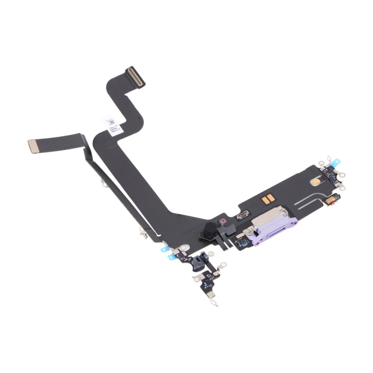 iPhone 14 Pro Max ladeport med flekskabel Original – Lilla