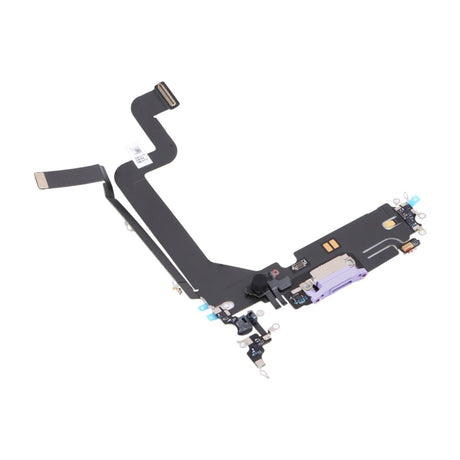 iPhone 14 Pro Max ladeport med flekskabel Original – Lilla