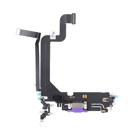 iPhone 14 Pro Max ladeport med flekskabel Original – Lilla
