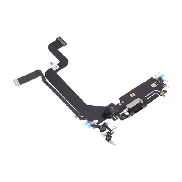 iPhone 14 Pro Max Ladekontakt med Flexkabel Original - Svart