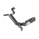 iPhone 14 Pro Max ladekontakt med flexkabel original - hvit