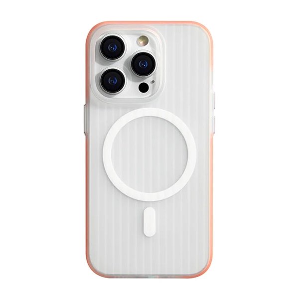 iPhone 14 Pro Max Deksel Korrugerte MagSafe Oransje