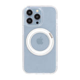 iPhone 14 Pro Max Deksel Roterbart Stativ Transparent