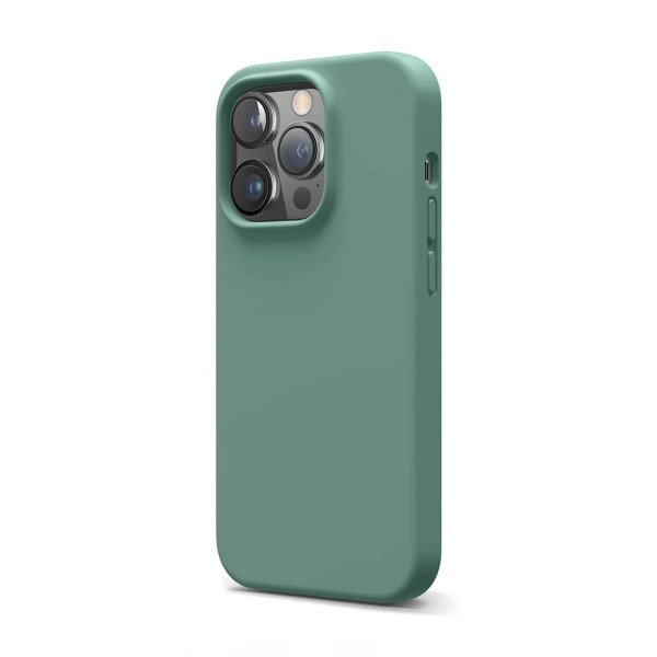iPhone 14 Pro Max Deksel Silikon Grønn