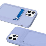 iPhone 14 Pro Max Deksel Kortholder Lilla