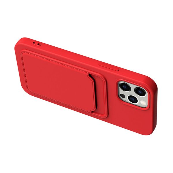 iPhone 14 Pro Max Deksel Kortholder Rød