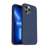 Rvelon iPhone 14 Pro Max Deksel Silikon Blå