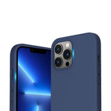 Rvelon iPhone 14 Pro Max Deksel Silikon Blå