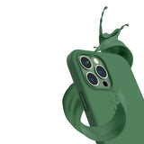 Rvelon iPhone 14 Pro Max Deksel Silikon Grønn