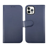 Rvelon iPhone 14 Pro Max Etui Detachable Wallet Case Blå