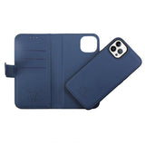 Rvelon iPhone 14 Pro Max Etui Detachable Wallet Case Blå