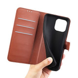 iPhone 14 Pro Max Etui med Stativ Brun