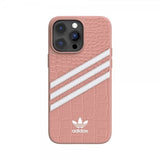 Adidas iPhone 14 Pro Max Deksel 3 Stripes Snap Case Alligator Pink