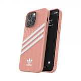 Adidas iPhone 14 Pro Max Deksel 3 Stripes Snap Case Alligator Pink