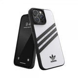 Adidas iPhone 14 Pro Max Deksel 3 Stripes Snap Case Hvit Svart