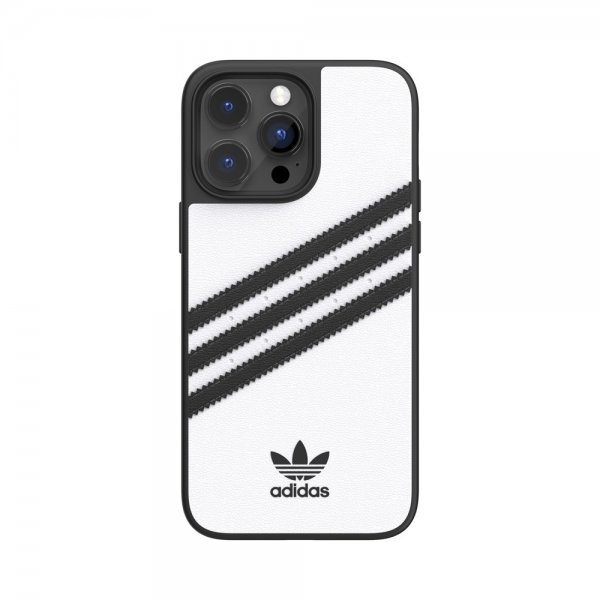 Adidas iPhone 14 Pro Max Deksel 3 Stripes Snap Case Hvit Svart