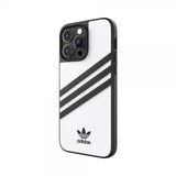 Adidas iPhone 14 Pro Max Deksel 3 Stripes Snap Case Hvit Svart
