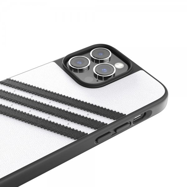 Adidas iPhone 14 Pro Max Deksel 3 Stripes Snap Case Hvit Svart