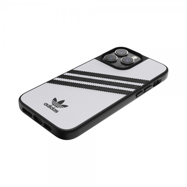 Adidas iPhone 14 Pro Max Deksel 3 Stripes Snap Case Hvit Svart