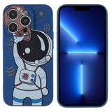 iPhone 14 Pro Max Deksel Astronaut Blå Brun