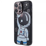 iPhone 14 Pro Max Deksel Astronaut Svart Brun