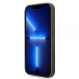 Guess iPhone 14 Pro Max Deksel Big Metal Logo Brun