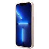 Guess iPhone 14 Pro Max Deksel Big Metal Logo Rosa