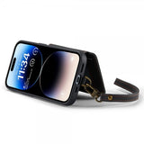 CaseMe iPhone 14 Pro Max Deksel C20 Kortlomme Glidelås Svart