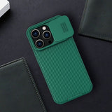 Nillkin iPhone 14 Pro Max Deksel CamShield Grønn