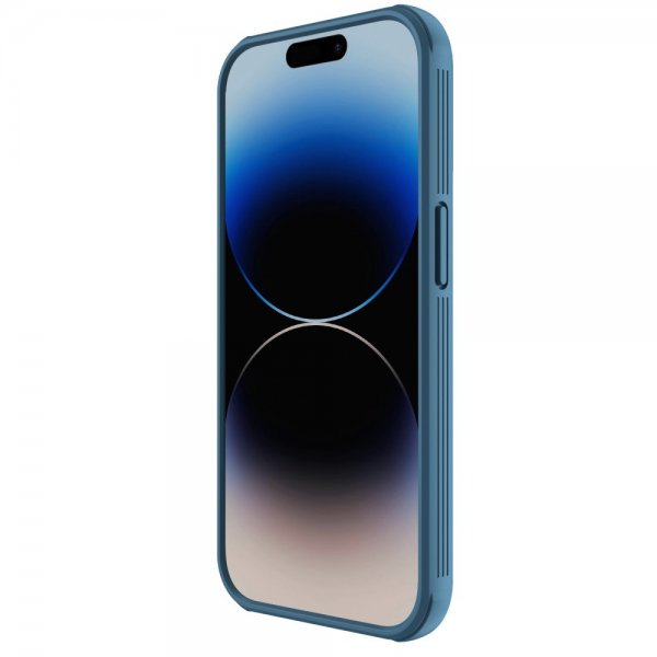 Nillkin iPhone 14 Pro Max Deksel CamShield S MagSafe Blå