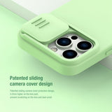Nillkin iPhone 14 Pro Max Deksel CamShield Silky MagSafe Grønn