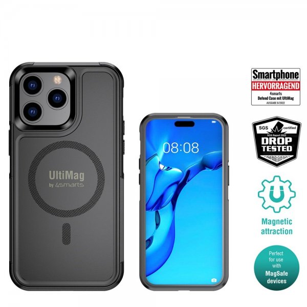 4smarts iPhone 14 Pro Max Deksel Defend Etui Ultimag