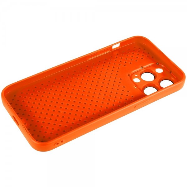 iPhone 14 Pro Max Deksel Down Jacket Design Oransje