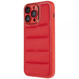 iPhone 14 Pro Max Deksel Down Jacket Design Rød