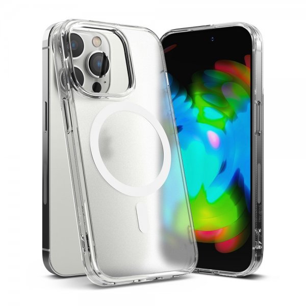 Ringke iPhone 14 Pro Max Deksel Fusion Magnetic Matte Clear