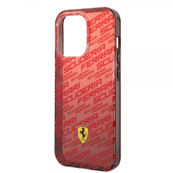 Ferrari iPhone 14 Pro Max Deksel Gradient Scuderia Rød