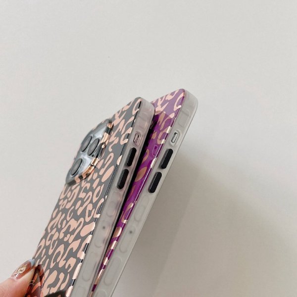 iPhone 14 Pro Max Deksel Leopardmønster Svart