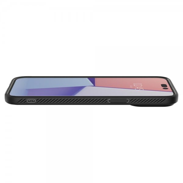 Spigen iPhone 14 Pro Max Deksel Liquid Air Matte Black