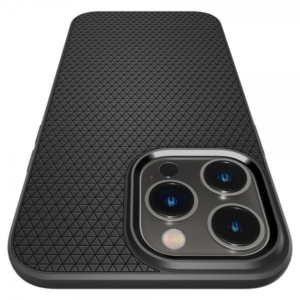 Spigen iPhone 14 Pro Max Deksel Liquid Air Matte Black