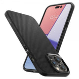 Spigen iPhone 14 Pro Max Deksel Liquid Air Matte Black