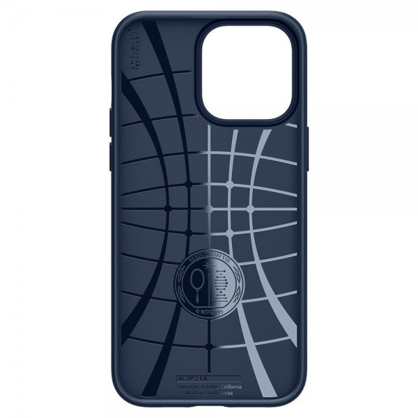 Spigen iPhone 14 Pro Max Deksel Liquid Air Navy Blue
